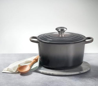 Le Creuset Enameled Cast Iron Signature Deep Round Oven, 6.5 qt., Sea Salt