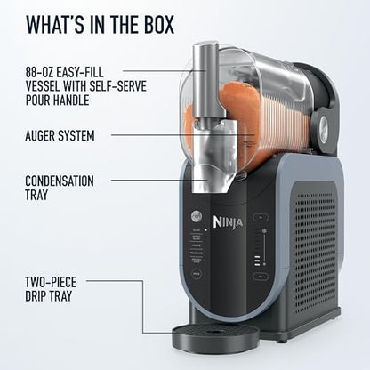 Ninja SLUSHi Professional Drink Maker, 7+ Servings, Black, FS301