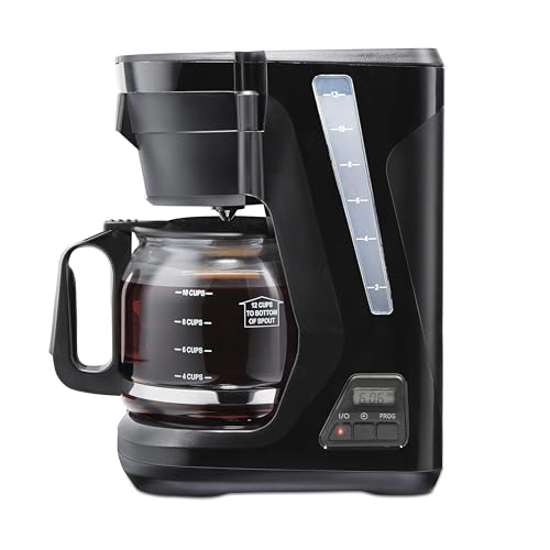 Proctor Silex Digital & Programmable FrontFill 12 Cup Drip Coffee Maker