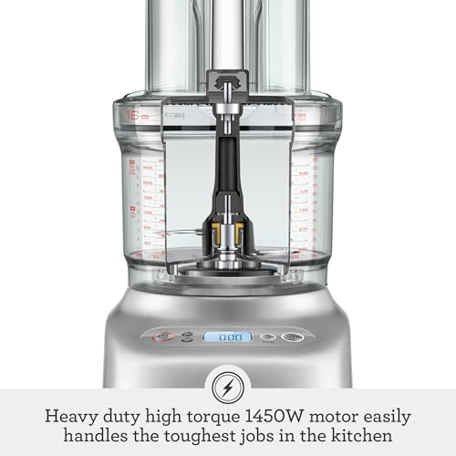 Breville BFP810 Sous Chef 16 Cup Food Processor, Large, Brushed Stainless Steel