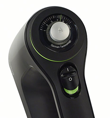 Braun MultiMix 5 Hand Mixer, 350W Electric Mixer with SmartMix Technology, 9-Speed + Turbo, MultiWhisk & Dough Hooks, Lightweight Soft-Grip Design, Black
