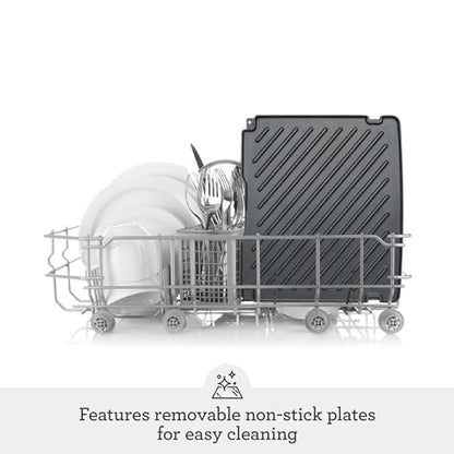 Breville BGR700BSS Sear and Press Grill, Brushed Stainless Steel