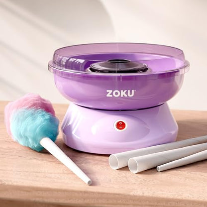 Koji by ZOKU Cotton Candy Maker Set, Countertop Machine with 10 Paper Cones