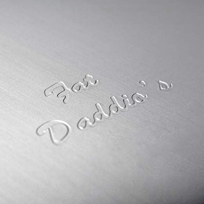 Fat Daddio's PFT-95 Round Fluted Tart Pan, 9.5 x 1 Inch
