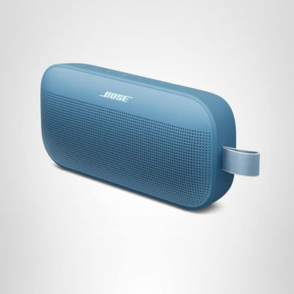 Bose SoundLink Flex Bluetooth Speaker (2nd Gen) - Portable Outdoor Speaker with Hi-Fi Audio, Waterproof and Dustproof, USB-C, Up to 12 Hours Battery Life, Blue Dusk