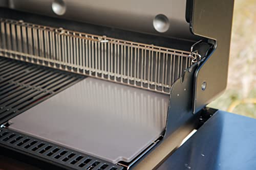 Weber Crafted Glazed Baking Stone – Cordierite Pizza Stone with Non‑Stick Glazed Finish for Crisp Crusts