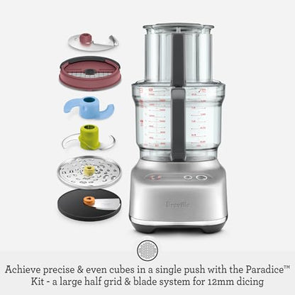 Breville BFP638 Paradice 9 Processor and Dicer, Brushed Stainless Steel