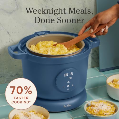 Our Place Dream Cooker, 6 Qt Ceramic Nonstick Pressure Cooker & Multicooker