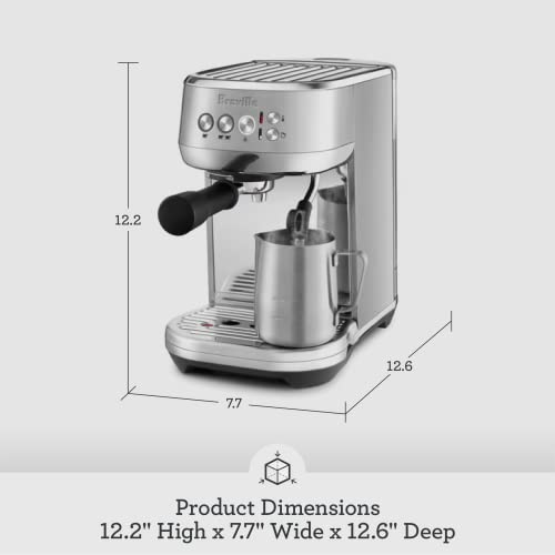 Breville BES500BSS Bambino Plus Espresso Machine, Brushed Stainless Steel