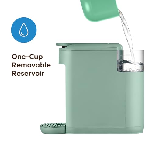 Keurig K-Mini Mate Single Serve K-Cup Pod Coffee Maker, Brews Up to 12 oz Cup, Compact Portable Coffee Machine for Small Spaces, Great for Dorms & Offices, Glamping Green