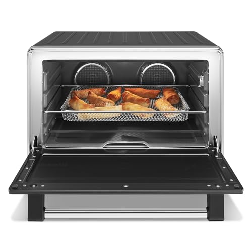 KitchenAid Dual Convection Countertop Oven with Air Fry and Temperature Probe - KCO224BM