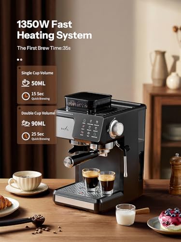 UDI 20Bar Espresso Machine with 20 Grind Settings
