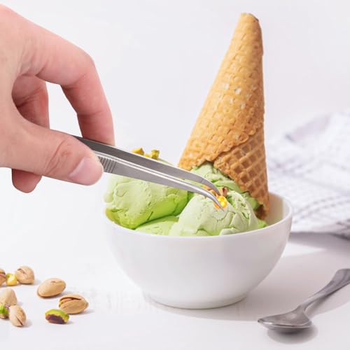 4pcs Sprinkles Tools for Cake Decorating, 4 Claw Sprinkle Pen Pearl Grabber Cake Decorating Tools Set Stainless Steel Cake Tweezers Pearl Sprinkle Spoon with Shovel Head Cake Cookie Cupcake Decoration