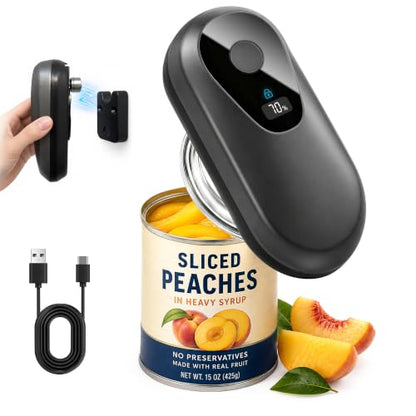 YitaiElite Electric Can Opener Automatic Hands-Free with Smooth Edge