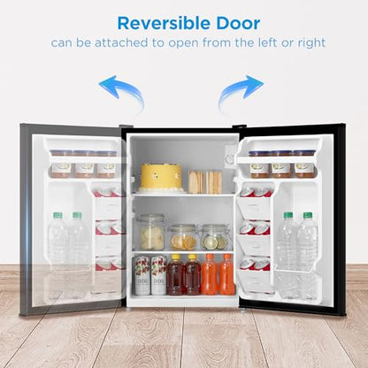 Midea 2.7 Cu.ft Mini Fridge, Energy Star Certified, Low Noise for Office
