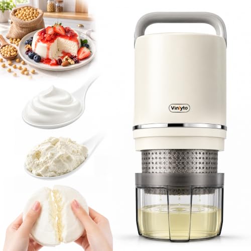 Vinlyto Auto Greek Yogurt Maker for Thick Cheese Yogurt & Homemade Tofu