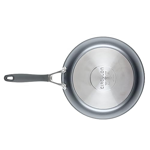 Circulon A1 Series with ScratchDefense Nonstick Induction Frying Pan Set, 6-Piece Cooking Pans Set, Induction Cookware, Graphite