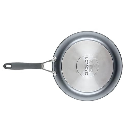 Circulon A1 Series with ScratchDefense Nonstick Induction Frying Pan Set, 6-Piece Cooking Pans Set, Induction Cookware, Graphite