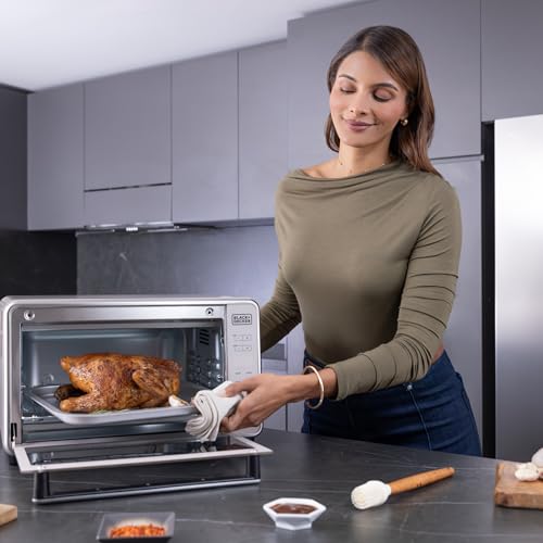 BLACK+DECKER Crisp 'N Bake Pro 6-Slice Digital Air Fry Oven