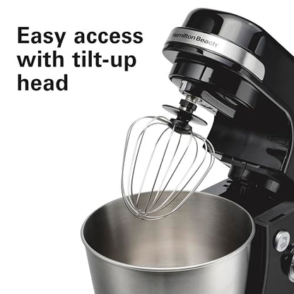 Hamilton Beach 4 Quart Electric Stand Mixer With 7 Speeds