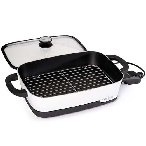 Presto 06854 Tuxedo Digital Precision Skillet, Sous Vide, Multi-Cooker
