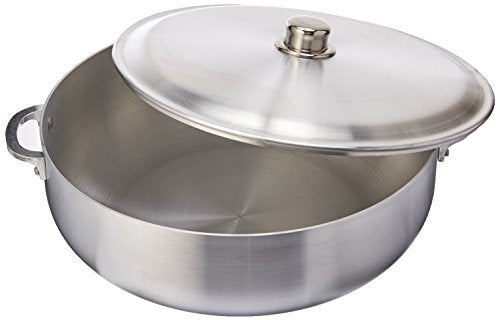 Uniware Super Quality Aluminum Caldero/ Stock Pot with Aluminum lid, Thickness 3mm, 18.5 QT