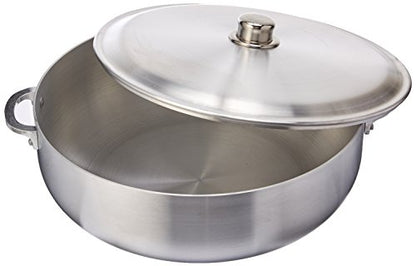 Uniware Super Quality Aluminum Caldero/ Stock Pot with Aluminum lid, Thickness 3mm, 18.5 QT
