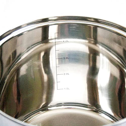 Lehman's Manual Stovetop Popcorn Popper, Stainless Steel Popcorn Maker with Stirring Rod, No Measuring Needed, Doubles as Cooking Pot