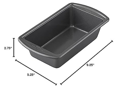 Wilton Platinum Non-Stick 9 x 5 in Loaf Pan, Cold-Rolled Steel Bakeware, Made without PFAS, Packaging May Vary