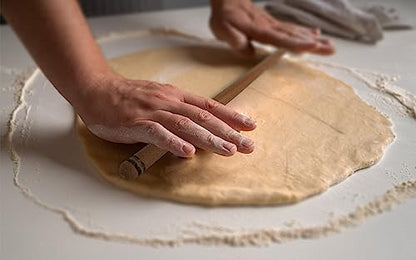 THE VIOLET 80 cm (31.5 Inch) Turkish Baklava Wood Extra Long Rolling Pin | Baking, Dough, Pasta, Kitchen