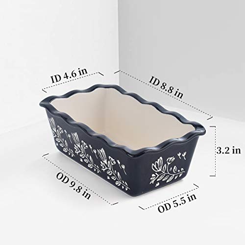 Wisenvoy Loaf Pans for Baking - Ceramic & Porcelain Nonstick Bread Pans