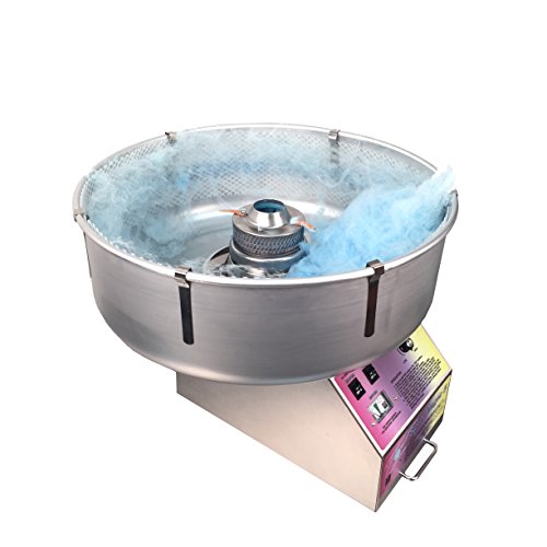 Paragon Spin Magic 5 Cotton Candy Machine with Metal Bowl for Professional Concessionaires Requiring Commercial Quality & Construction