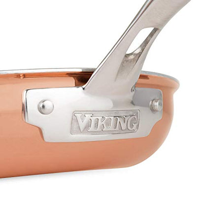 13-Piece Tri-Ply Copper Cookware Set by Viking