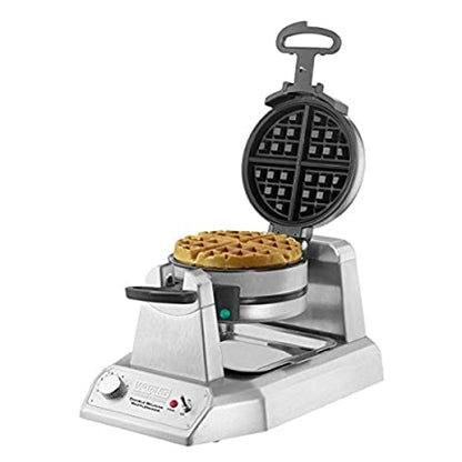 Waring Belgian Waffle Maker with Rotary Feature & 50 Waffles per Hour