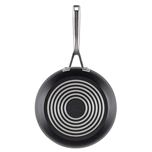 KitchenAid Hard Anodized Induction Nonstick Fry Pan/Skillet with Lid, 10 Inch, Matte Black