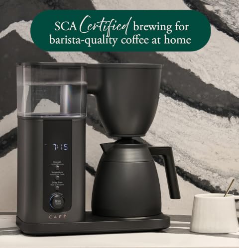 Café Specialty Drip Coffee Maker 10-Cup Thermal Carafe, Hot or Iced, SCA