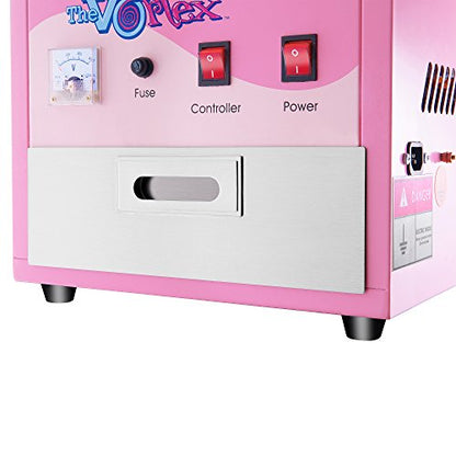 Great Northern Popcorn Vortex Cotton Candy Machine, Pink