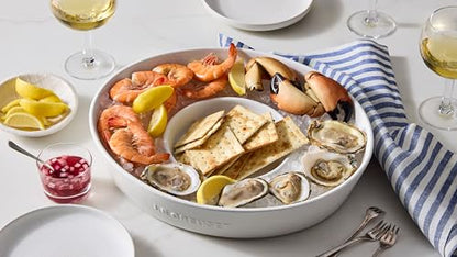 Le Creuset Stoneware Mini Round Cocotte, 24 oz., White