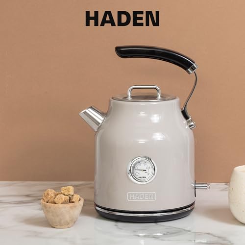Haden Dorset 1.7 Liter Stainless Steel Electric Kettle, Hot Water Kettle