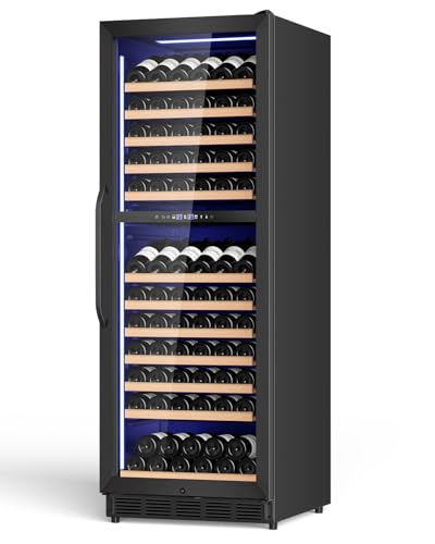 Velivi 24" Inch Dual-Zone Wine Fridge Freestanding/Built-in Wine Cooler