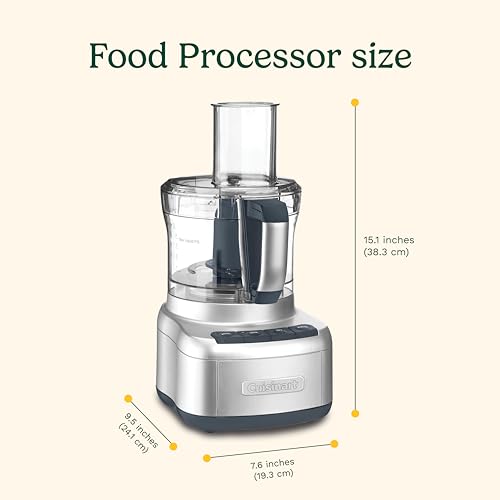 Cuisinart 8 Cup Food Processor - Silver