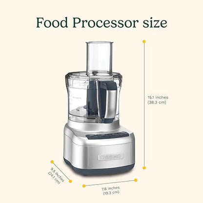Cuisinart 8 Cup Food Processor - Silver