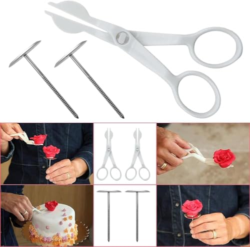 Cake Decorating Tools Supplies Kit - 82Pcs Baking Accessories with Turntable Stand Leveler 12 Piping Tips 52 Bags Icing Comb Scrapers Spatulas Cupcake Cookie Frosting Fondant Bakery Set for Beginners