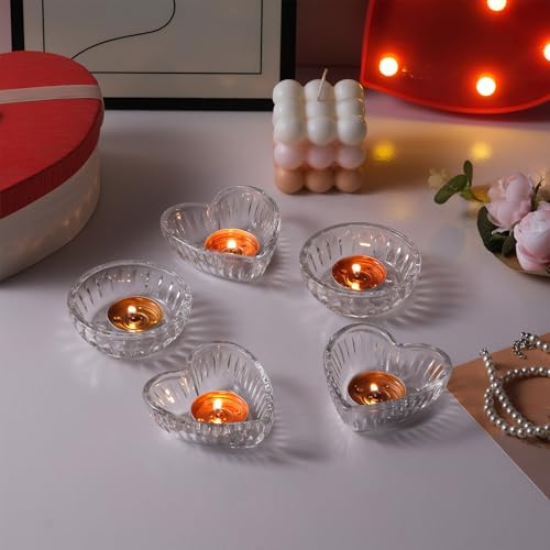 TkoYuHm 6 pack 2oz Glass Bowl Set Round Small Serving Dish for Dessert Salad Snack Ingredient Bowls for Prep Crystal Clear Relish Tray for Appetizer Sauces Dip