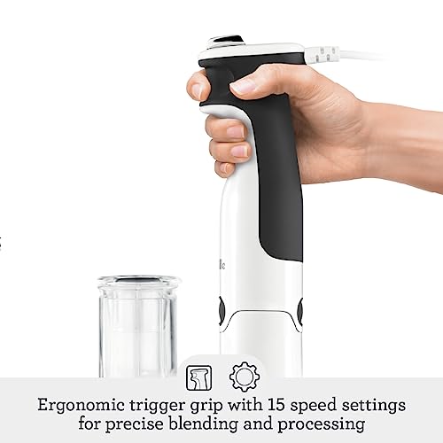 Breville BSB530XL All In One Processing Station and Immersion Blender, Brushed Stainless Steel