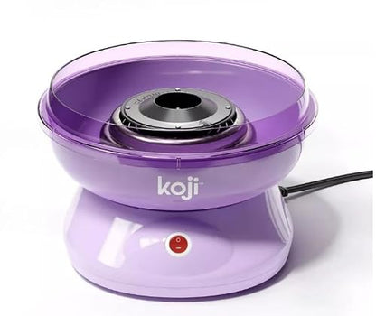 Koji by Zoku Cotton Candy Maker Set, Countertop Cotton Candy Machine, Includes 10 Paper Cones, Enjoy Homemade Treats in Minutes