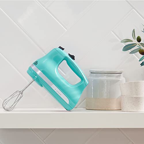 KitchenAid 5 Ultra Power Speed Hand Mixer, KHM512, Aqua Sky