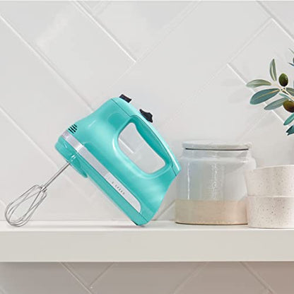 KitchenAid 5 Ultra Power Speed Hand Mixer, KHM512, Aqua Sky