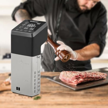 Commercial Sous Vide Cooker 1400W WiFi | Immersion Circulator IPX7 Gunmetal