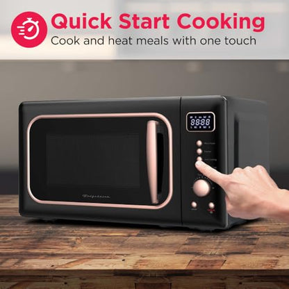 FRIGIDAIRE EMW788RETRO 0.7 cu. ft. Retro Microwave, RoseGold